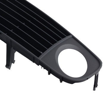 Pair Front Bumper Fog Lamp Grille Cover compatible for Audi A6 C5 1998-2001 4B0807681S