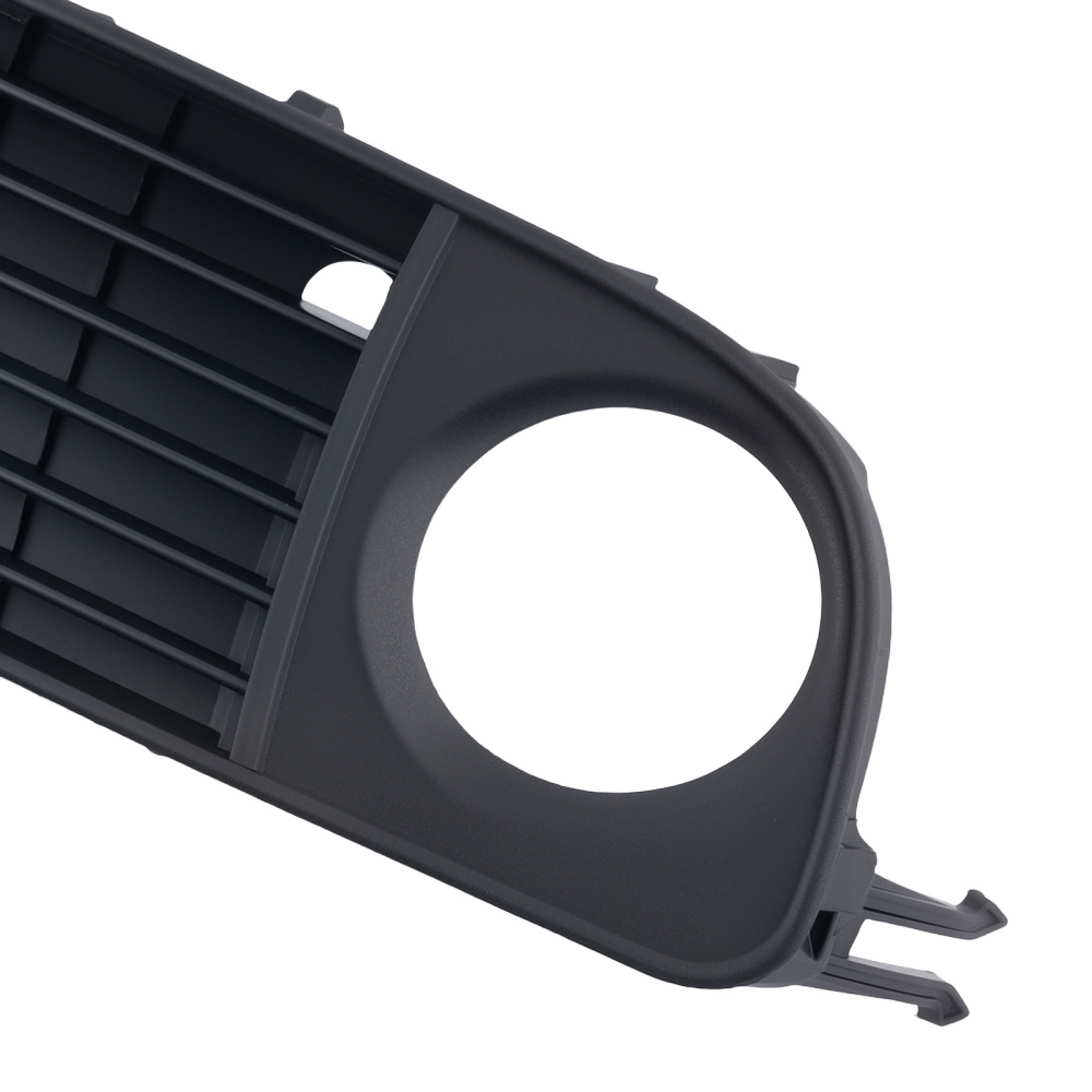 Pair Front Bumper Fog Lamp Grille Cover compatible for Audi A6 C5 1998-2001 4B0807681S