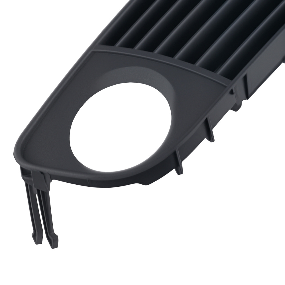 Pair Front Bumper Fog Lamp Grille Cover compatible for Audi A6 C5 1998-2001 4B0807681S