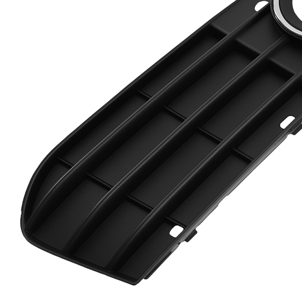 Front Bumper Fog Grille Cover compatible for Audi A4 B8 2009-2012 8KD80768101C 8KD80768201C
