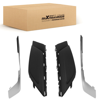 Front Bumper Fog Lamp Bezel Cover compatible for Ford Fusion 2017-2018 FO1038166 FO1039166