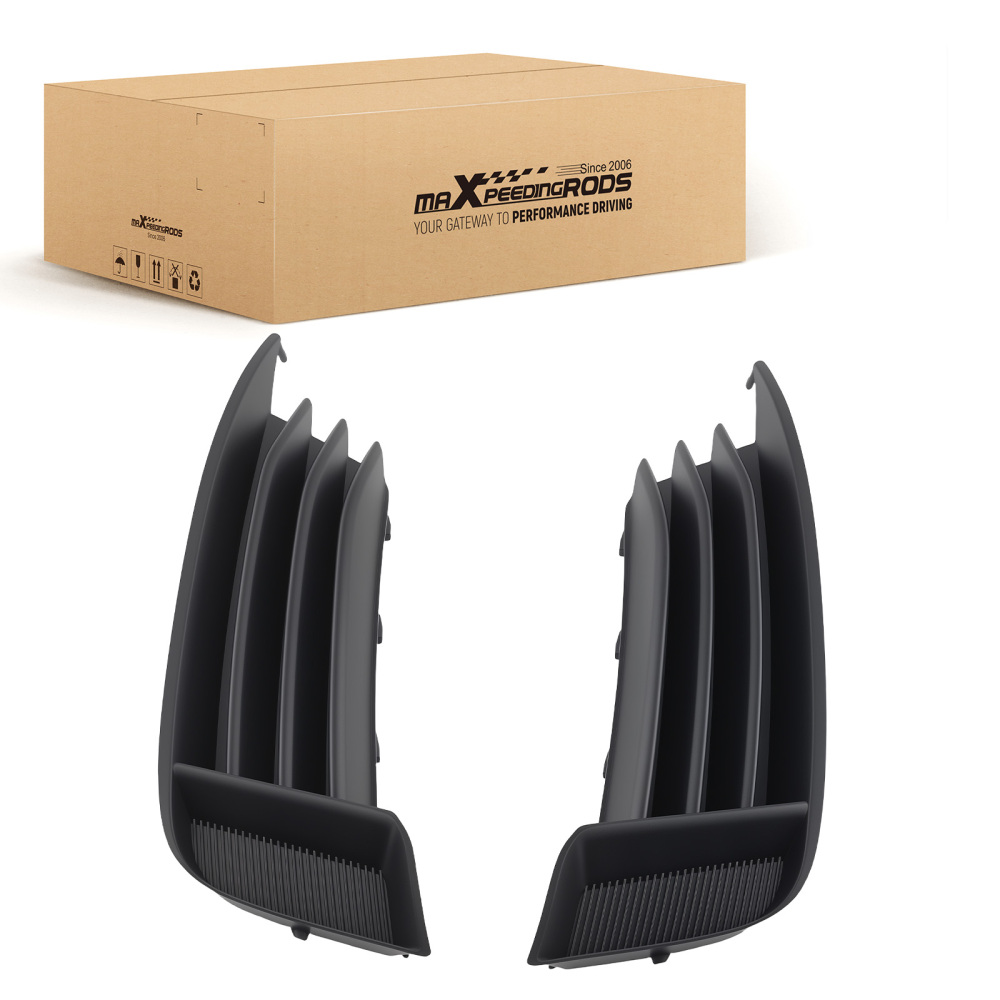 Front Bumper Fog Lamp Cover compatible for Audi A3 Hatchback Convertible Sedan 2013-2017