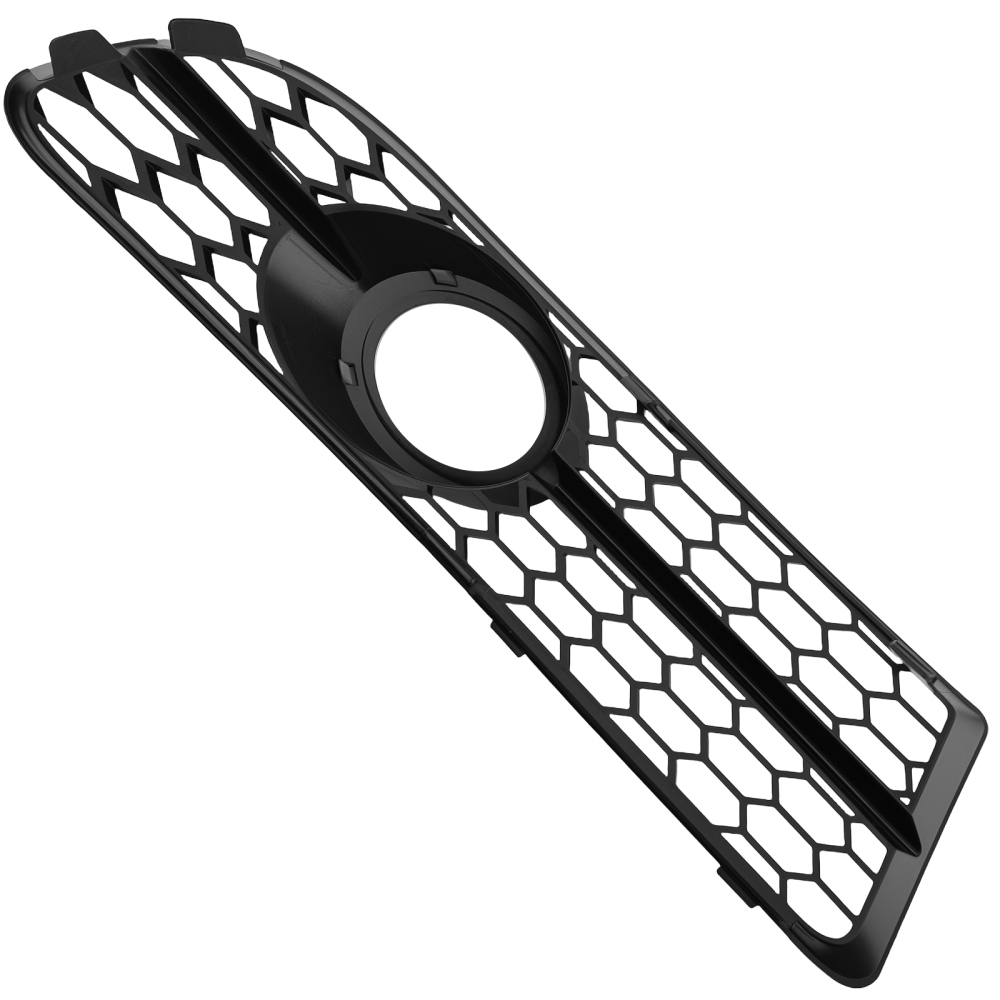 Left Right Front Bumper Fog Light Grille Cover compatible for Audi A4 B7 S-Line 2005-2008