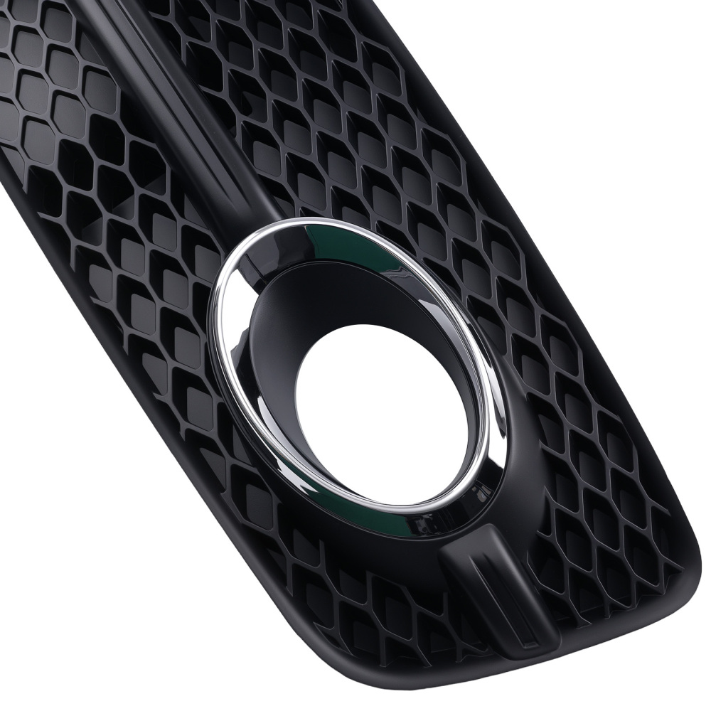 Pair Front Bumper Lower Fog Light Cover compatible for Audi Q5 Premium 2009-2012 8R0807681F