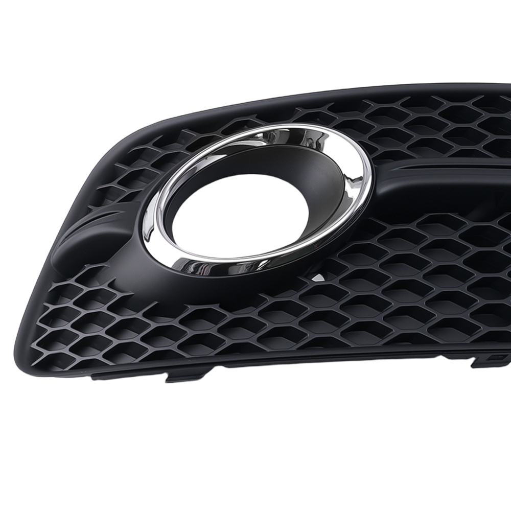 Pair Front Bumper Lower Fog Light Cover compatible for Audi Q5 Premium 2009-2012 8R0807681F