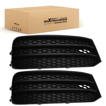 Left Right Fog Lamp Grille Cover compatible for Audi A1 2015-2018 8XA807681B 8XA807682B