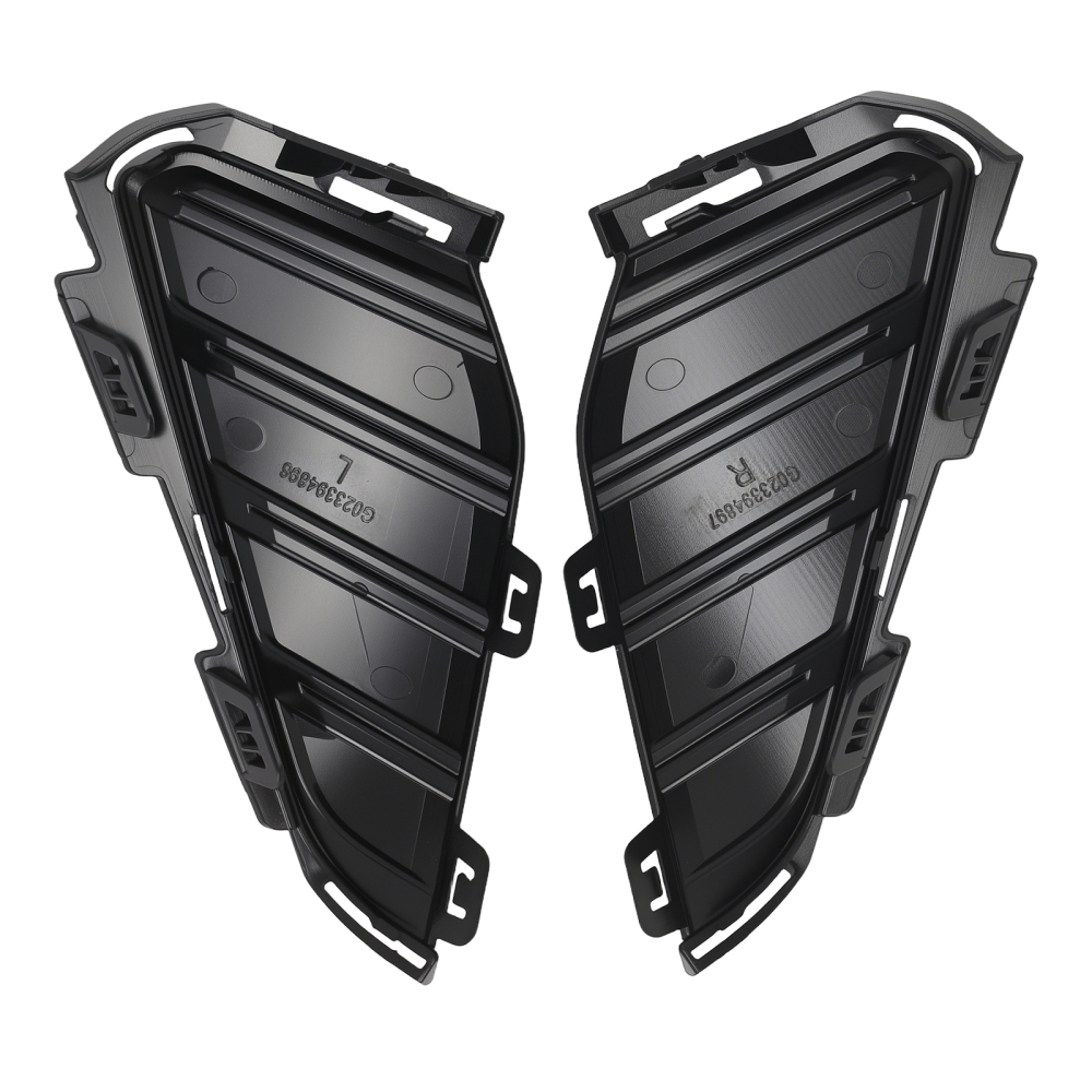 2X Bumper Fog Cover compatible for GMC Terrain compatible for Denali/SLE/SLT 2018-2021 23394896 GM1039220