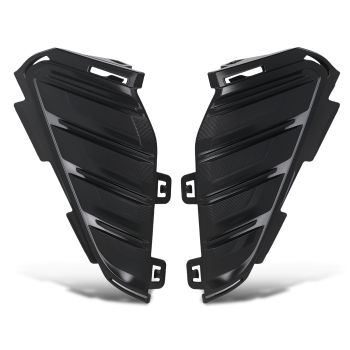 2X Bumper Fog Cover compatible for GMC Terrain compatible for Denali/SLE/SLT 2018-2021 23394896 GM1039220