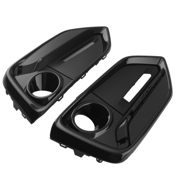 Left Right Front Bumper Fog Cover Trim compatible for Honda Civic Hatchback 2017-2021