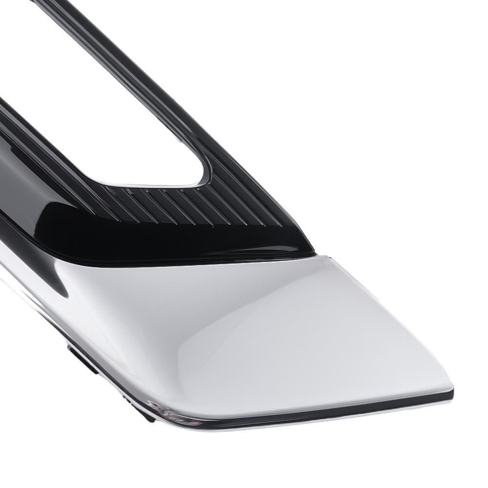 Pair Fog Lamp Grille Chrome Black compatible for Ford Fusion 2.7L V6 DOHC 2017 2018 2019