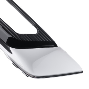 Pair Fog Lamp Grille Chrome Black compatible for Ford Fusion 2.7L V6 DOHC 2017 2018 2019