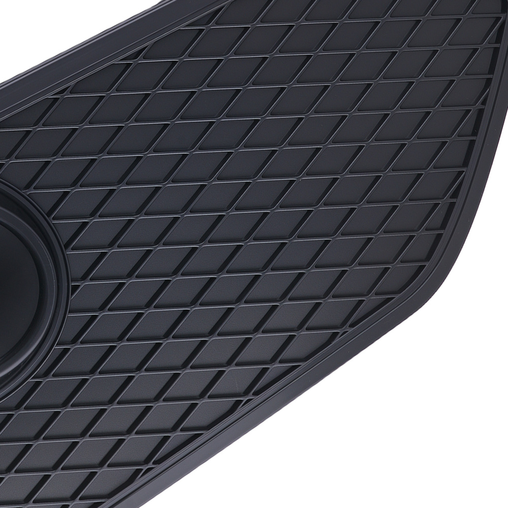 Front Bumper Fog Lamp Grille Cover Set compatible for Honda Civic Type R 2.0L 2017-2020