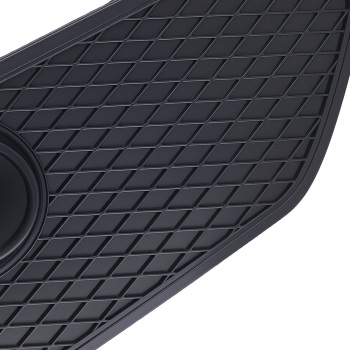 Front Bumper Fog Lamp Grille Cover Set compatible for Honda Civic Type R 2.0L 2017-2020