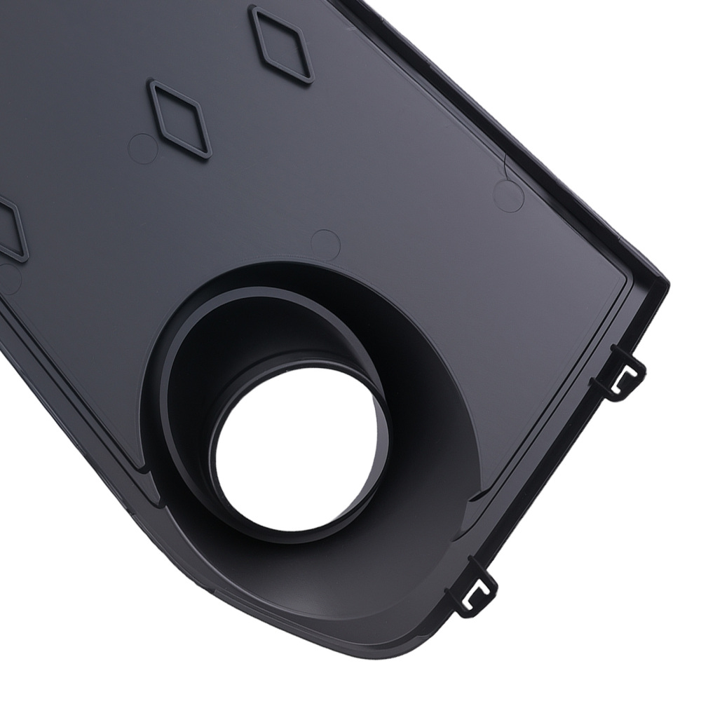 Front Bumper Fog Lamp Grille Cover Set compatible for Honda Civic Type R 2.0L 2017-2020