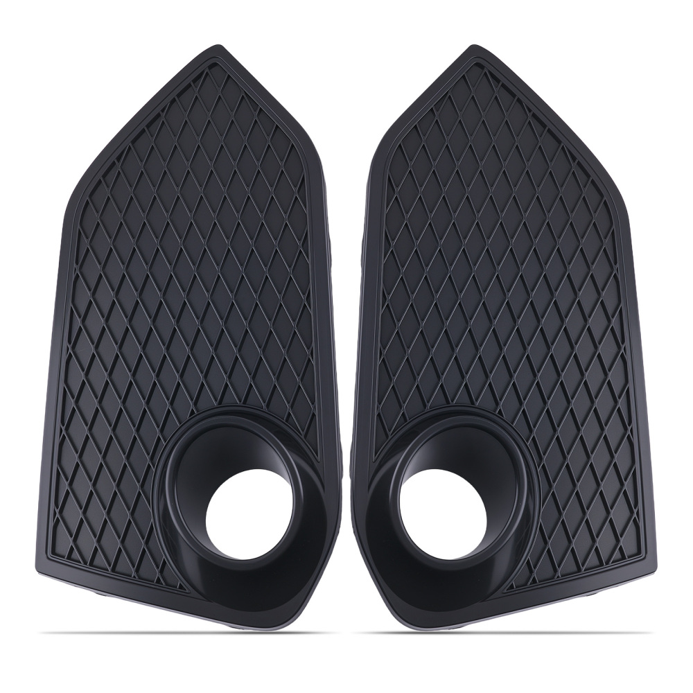 Front Bumper Fog Lamp Grille Cover Set compatible for Honda Civic Type R 2.0L 2017-2020