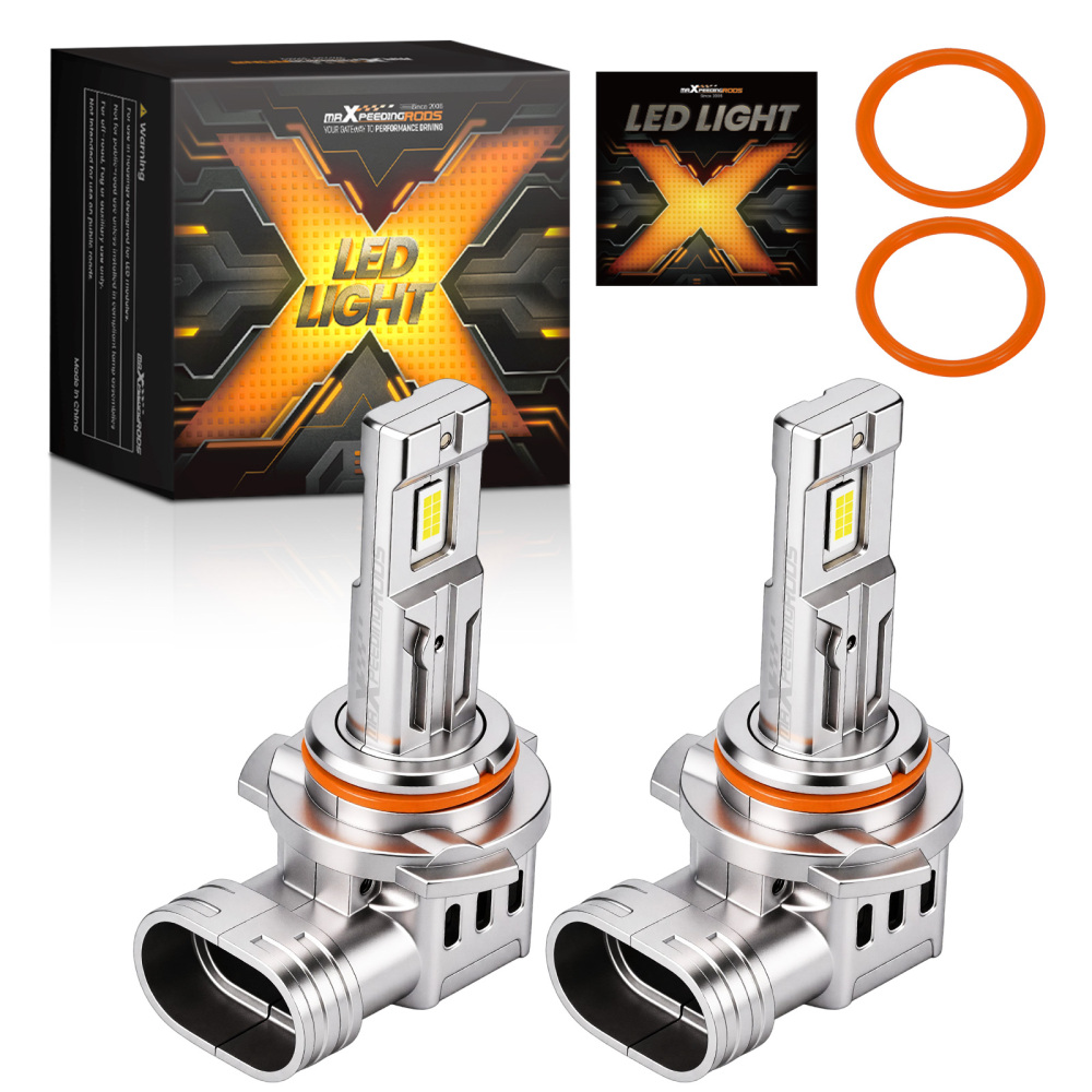 9006 LED Headlights Kit Low Beam Bulbs Super Bright 6500K compatible for White 28000LM