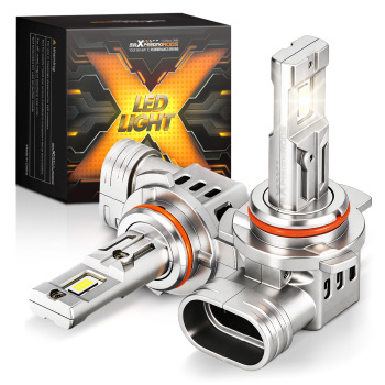 2PCS 9012 HIR2 LED Headlight Kit Bulb Low Beam compatible for White 3800LM Super Bright