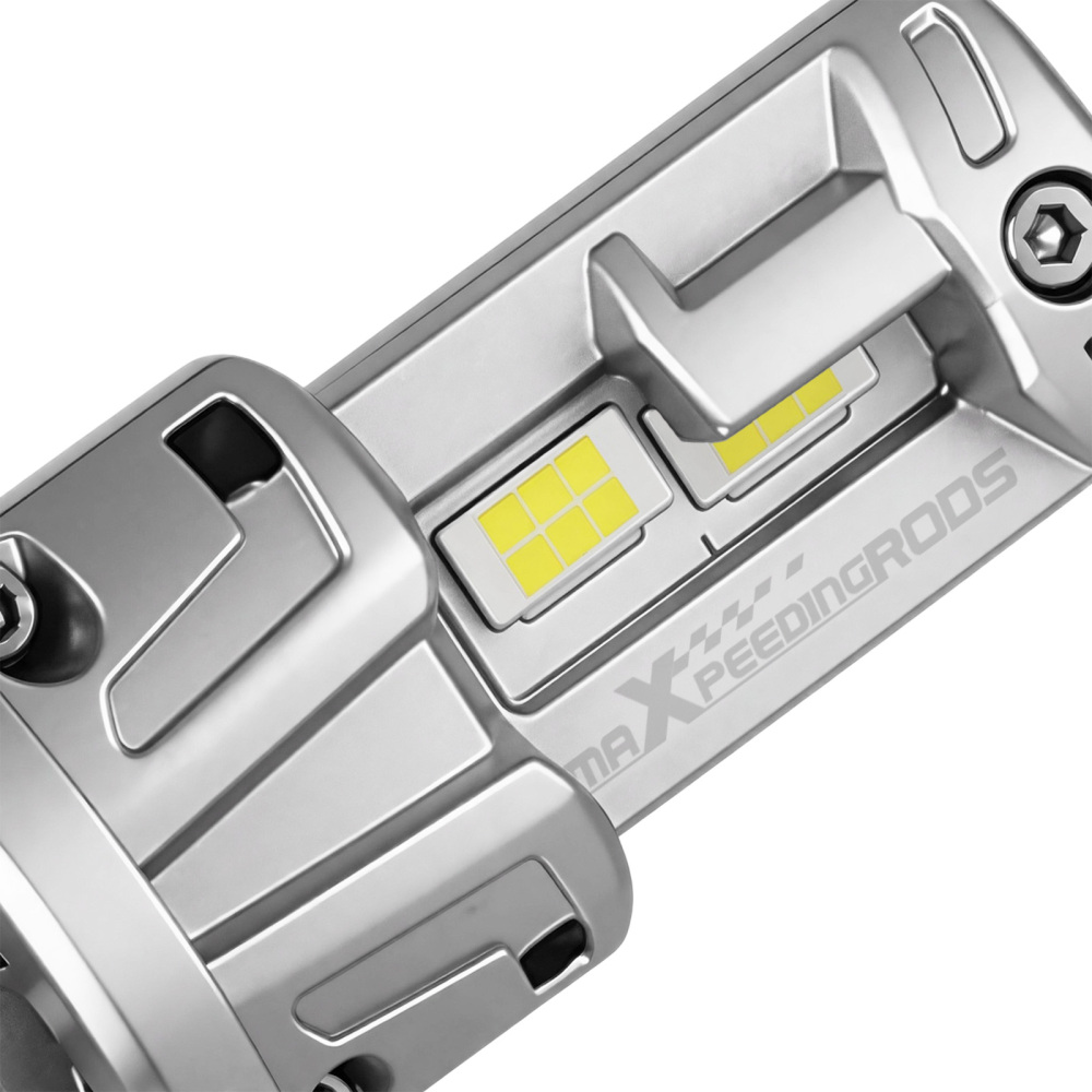 2x H4 9003 Super compatible for White 80000LM Kit LED Headlight Bulb High Low Beam Combo