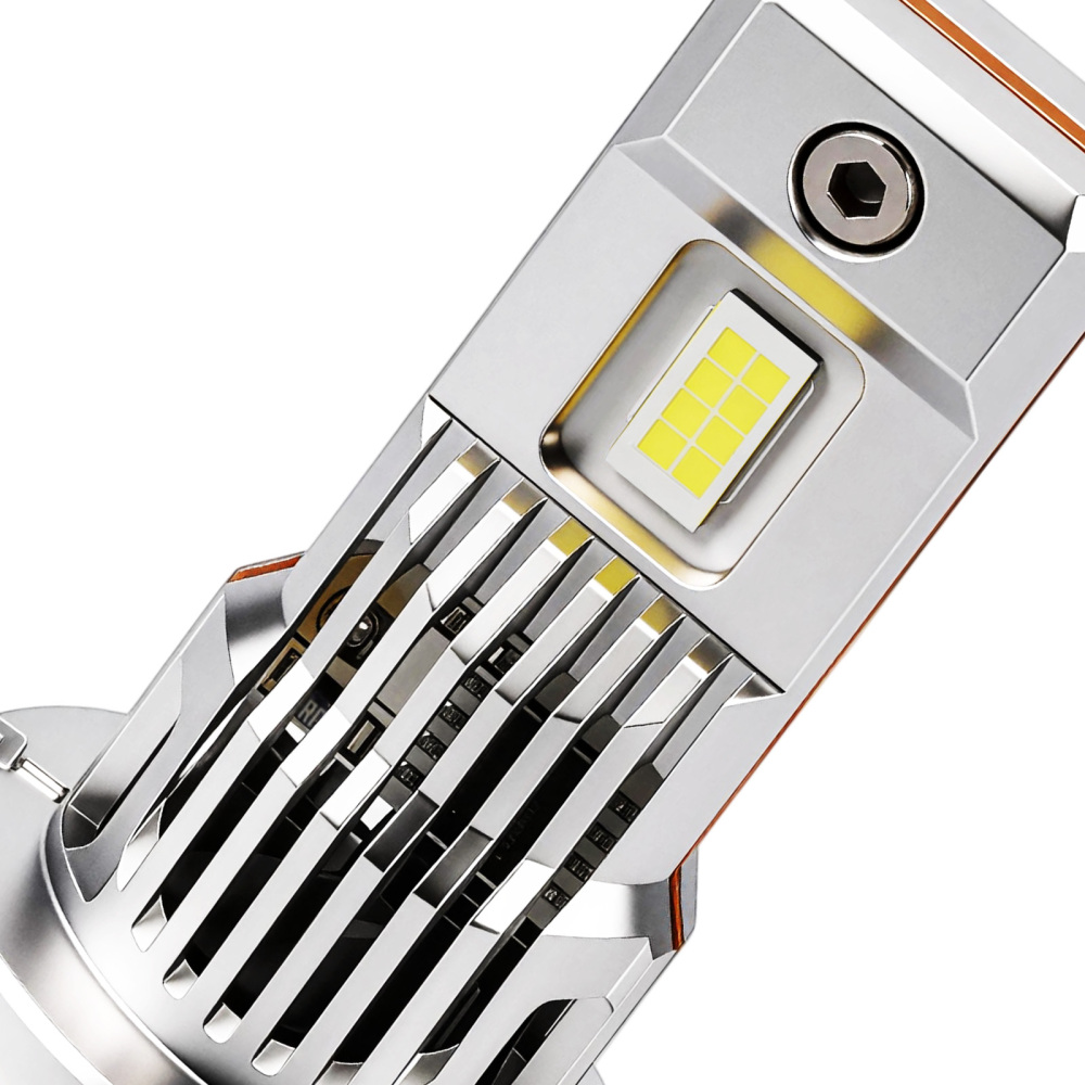 H7 LED Headlight Super Bright Bulbs Kit 60000LM HIGH/LOW Beam compatible for White 6500k