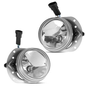 Pair Bumper Fog Lamp compatible for Mercedes-Benz C250/C300 2008-2013 2048202156 2048202256