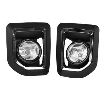 Fog Lights Front Bumper Lamps compatible for GMC Sierra 2500HD 3500HD 2015-2019 with Bulbs