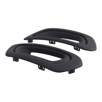 Clear Fog Light w/BezelsWiring compatible for Ford Transit 2020-2023 E-Transit 2022-2024