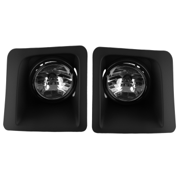 Fog Lamp Assembly compatible for GMC Sierra 1500 2014-2015 GM1038169 15839896 Clear