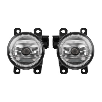 Clear Lens Fog Light compatible for Honda Fit 2018-2020 w/Switch Bulbs Bezels Wire Harness