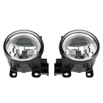 Clear Lens Fog Light compatible for Honda Fit 2018-2020 w/Switch Bulbs Bezels Wire Harness