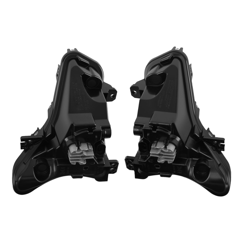 Pair Clear Lens LED Fog Lights Lamps w/Bezel compatible for Ford Fusion 2019-2020 FO2593252