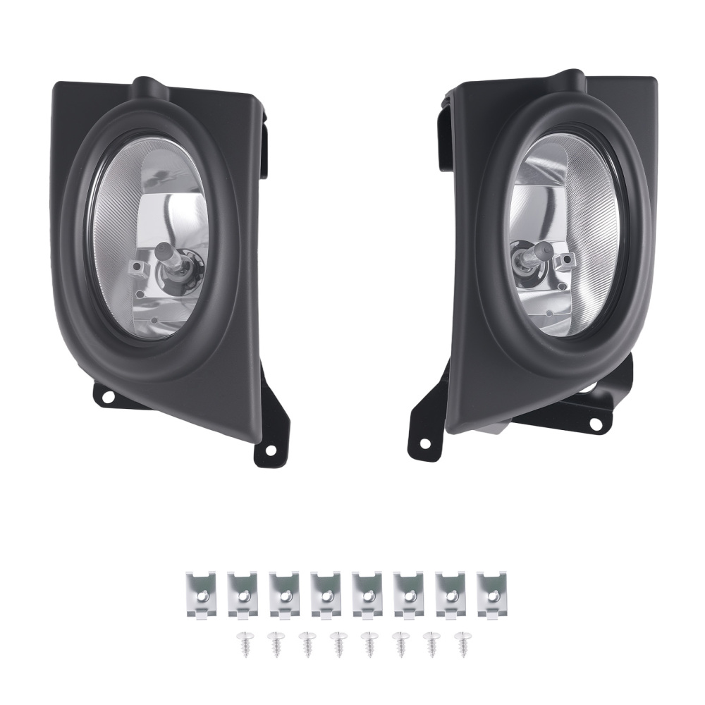 Pair Bumper Fog Lights Lamps For Civic Sedan 2006 2007 2008 Clear Lens AC2592106