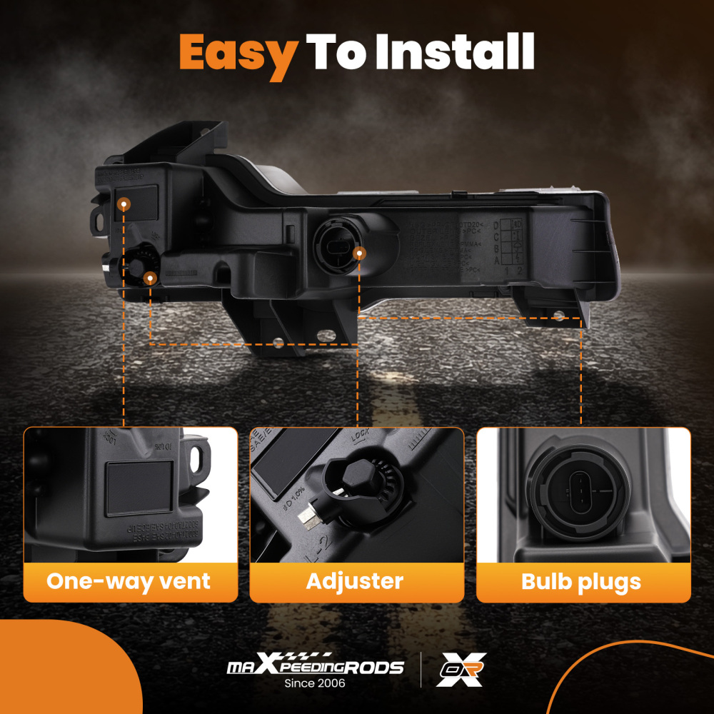 Front Left Side Fog Lamp compatible for Tesla Model 3/Model Y 2017-2023 LED 1077391-00-D