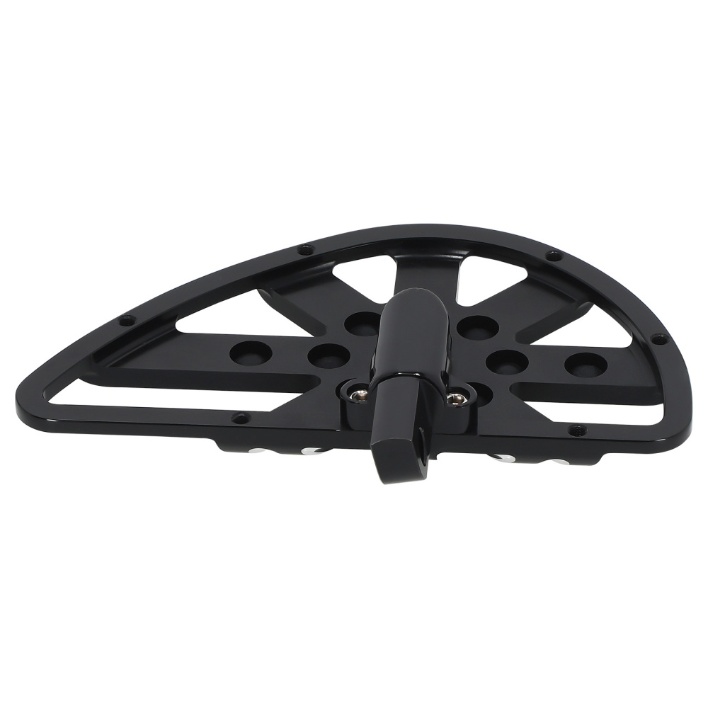 Black Floorboard Foot Pegs Male Mount Footboard compatible for harley Touring Electra Glide