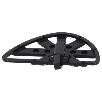 Black Floorboard Foot Pegs Male Mount Footboard compatible for harley Touring Electra Glide