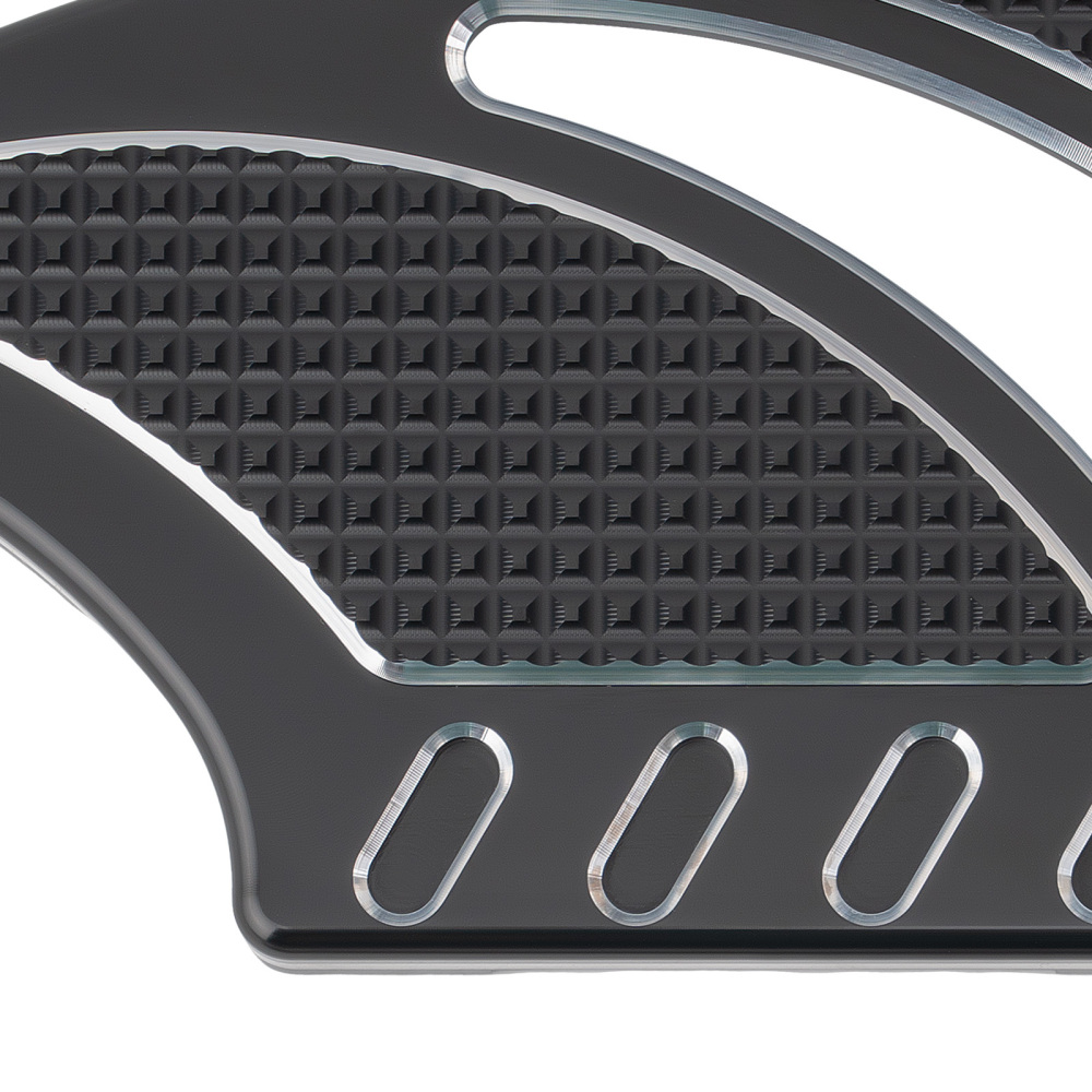 Motorcycle Floorboards Rear Passenger Foot Pegs Pedals + Brackets Mounting Kit