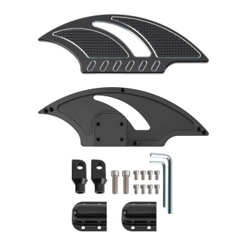 2pair Motorcycle PassengerDriver Foot Pegs compatible for Harley Dyna Low Rider FXDL