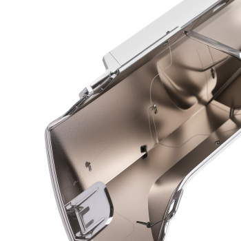 Front Bumper Lower Cover compatible for Lexus RX350 RX450H 2016-2019 LX1202110 ABS Plastic