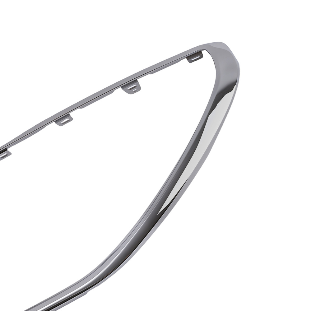 ABS Front Bumper Cover compatible for Peugeot 208 12-15 1608112180 Lower Black