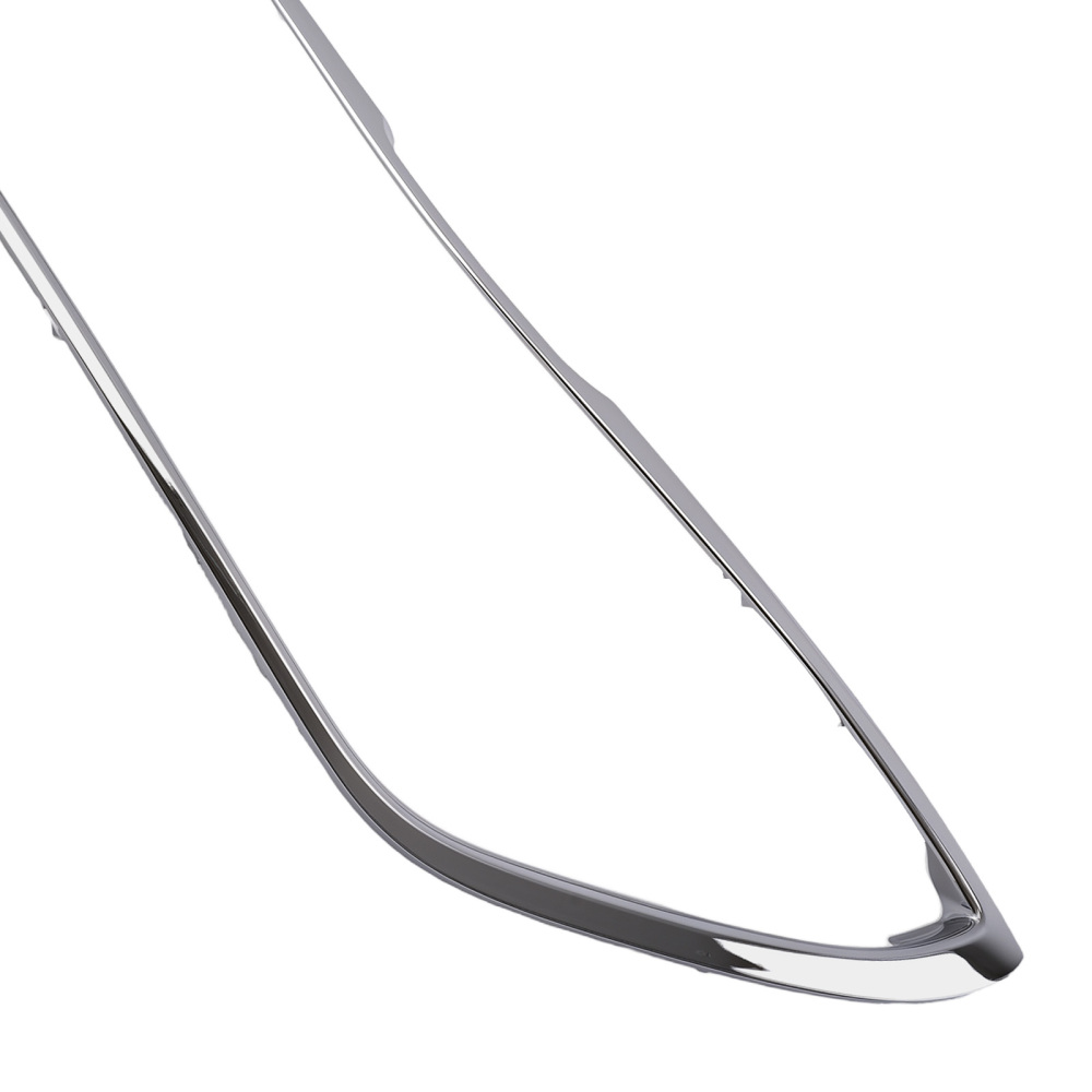 ABS Front Lower Bumper Trim compatible for Peugeot 208 2015-2018 9810535677