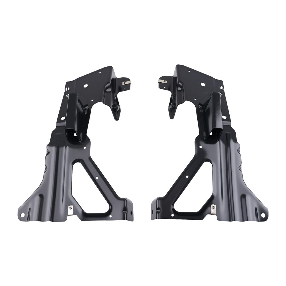 Front Bumper Inner Side Bracket+Bumper Bracket Set For 2016-2018 compatible for Silverado 1500