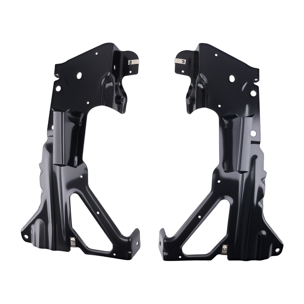 Front Bumper Inner Side Bracket+Bumper Bracket Set For 2016-2018 compatible for Silverado 1500