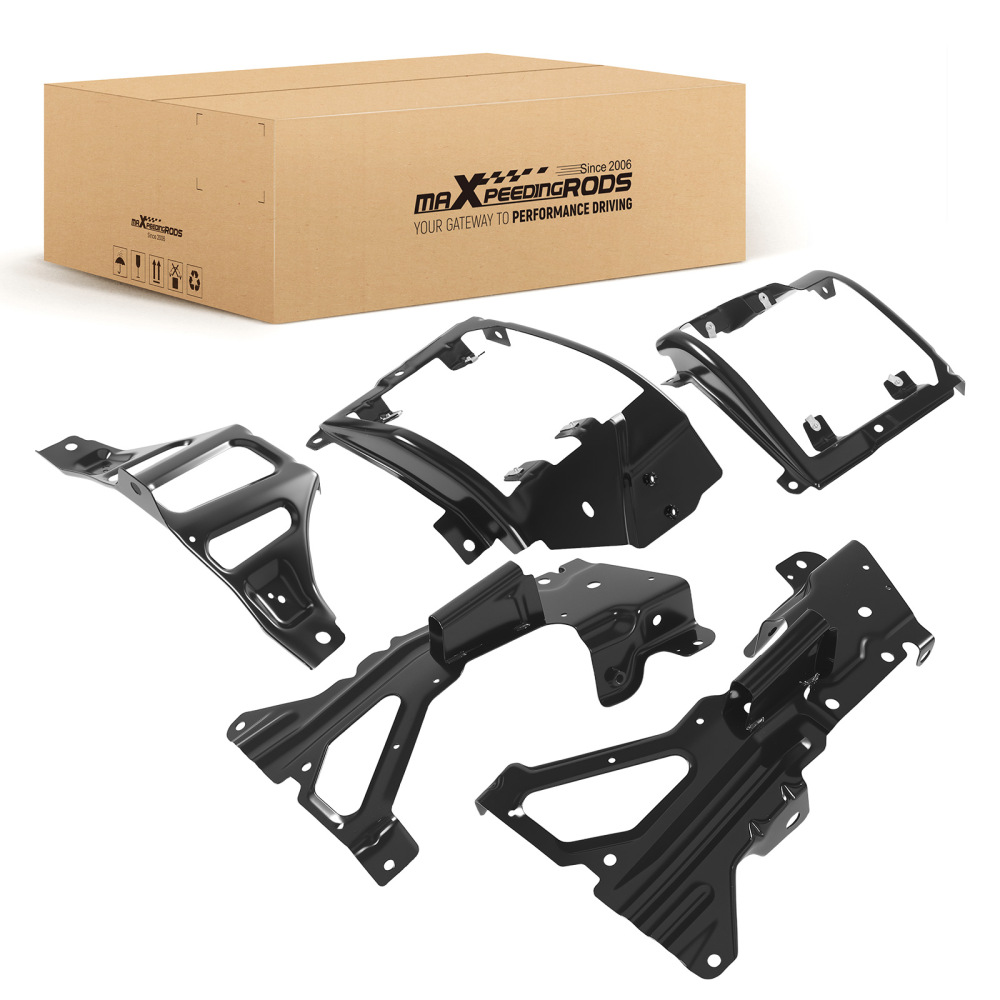 Bumper Bracket Assembly compatible for Chevrolet Silverado 1500 Custom/High Country 16-18