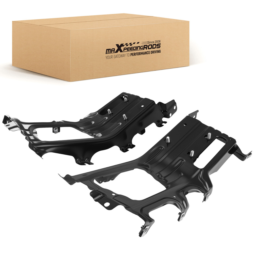 Bumper Bracket compatible for Dodge Ram 1500 2009-2012 68056631AA Front Steel Pair