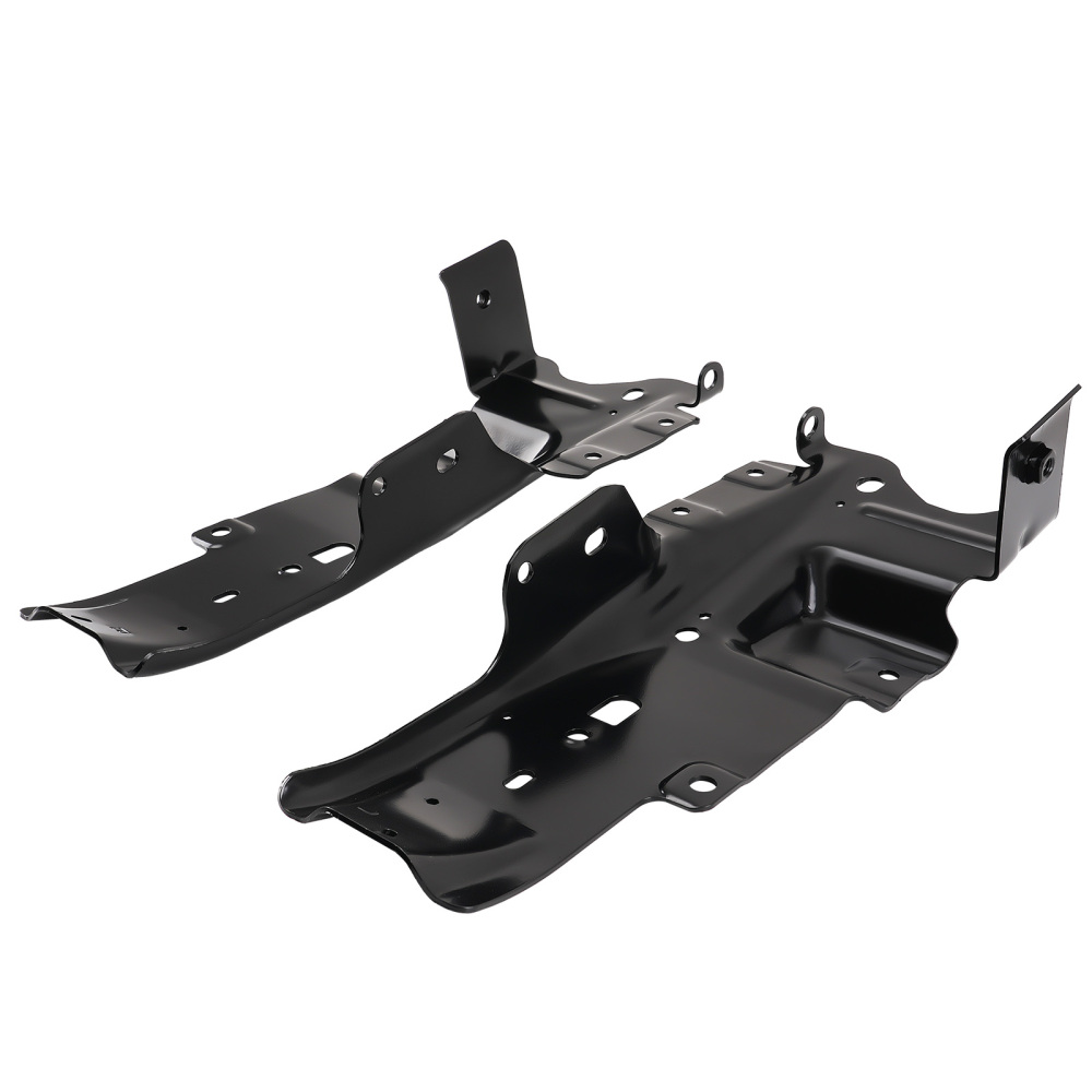 Bumper Bracket Front compatible for Chevrolet Silverado 1500 2019-2021 GM1063125 Black