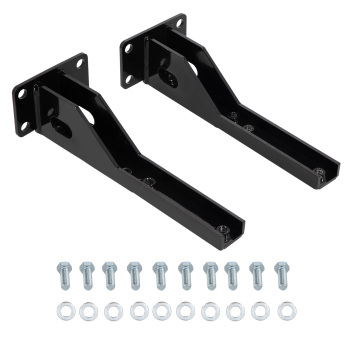 Heavy Duty Rear Bumper Brackets Support Set compatible for Jeep Cherokee XJ 1986-2001