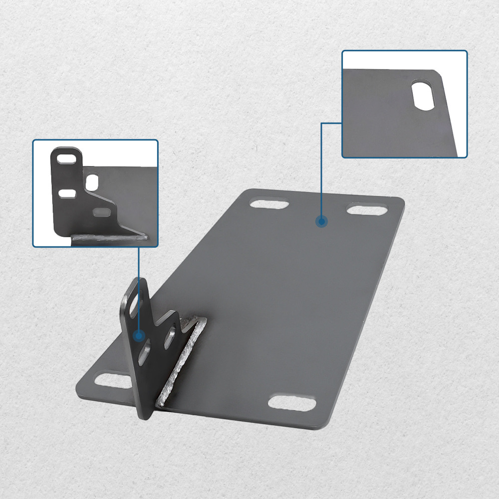 Compatible for Dodge RAM 2nd/ 4th Gen 1500/2500/3500 Front Bumper Conversion Brackets