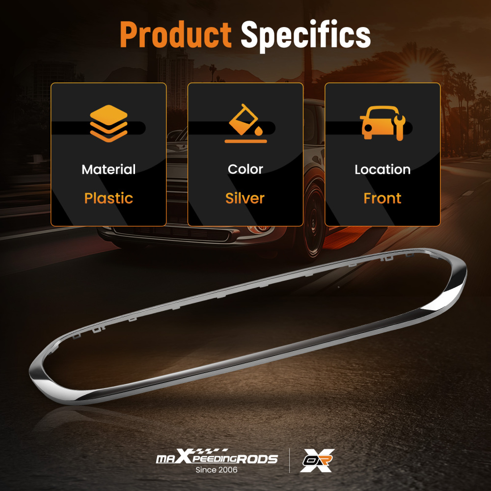 Front Bumper Cover compatible for Mini 5/3-Door Hatchback F55 F56 2014-21