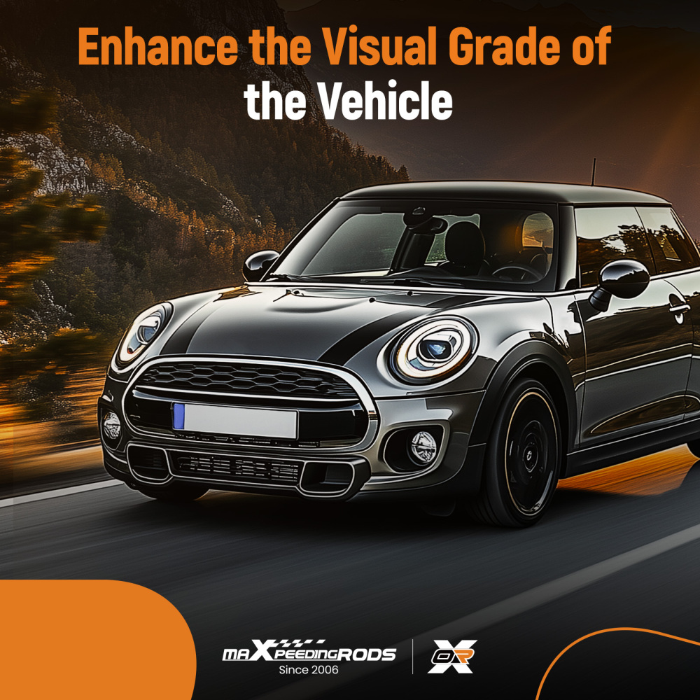 Front Bumper Cover compatible for Mini 5/3-Door Hatchback F55 F56 2014-21