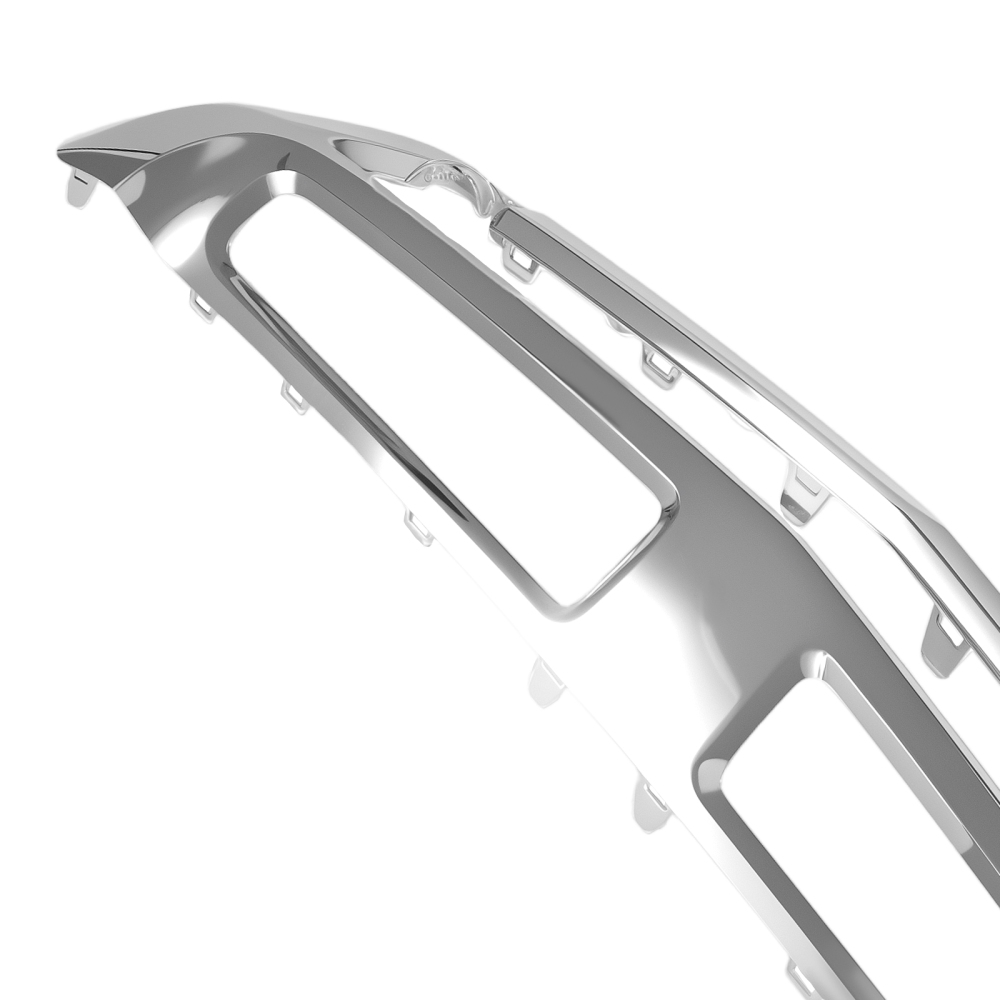 Bumper Chrome Front compatible for Mercedes-Benz GLS450 2017-2019 1668852138 Trim
