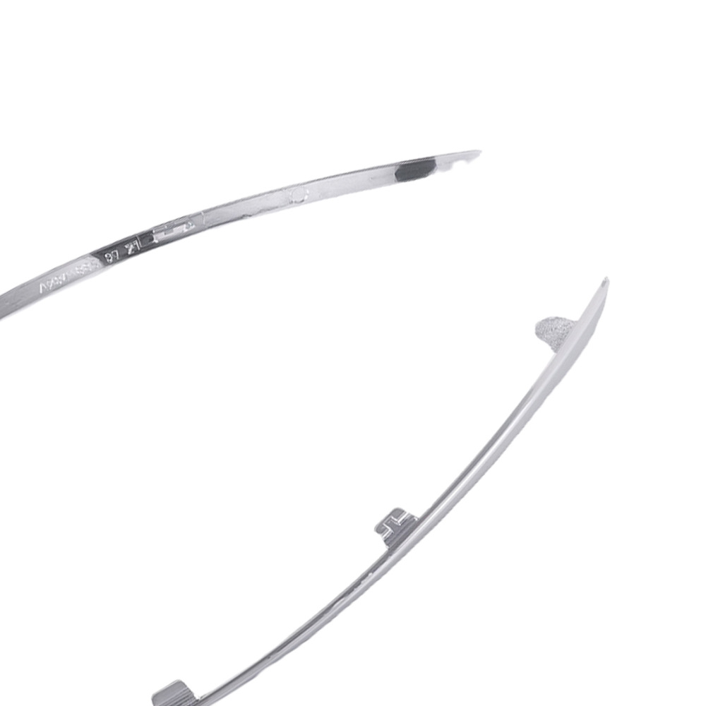 ABS Chrome Front Bumper Molding compatible for Mercedes-Benz C250 C300 C350 2008-2014